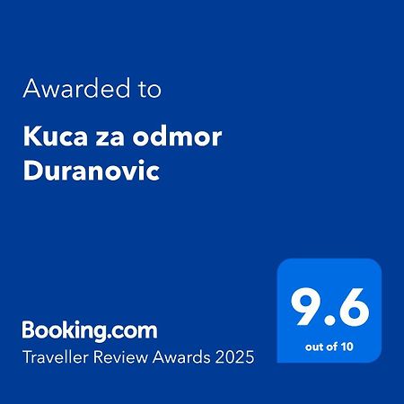 Kuca Za Odmor Duranovic Apartment Kladovo Bagian luar foto